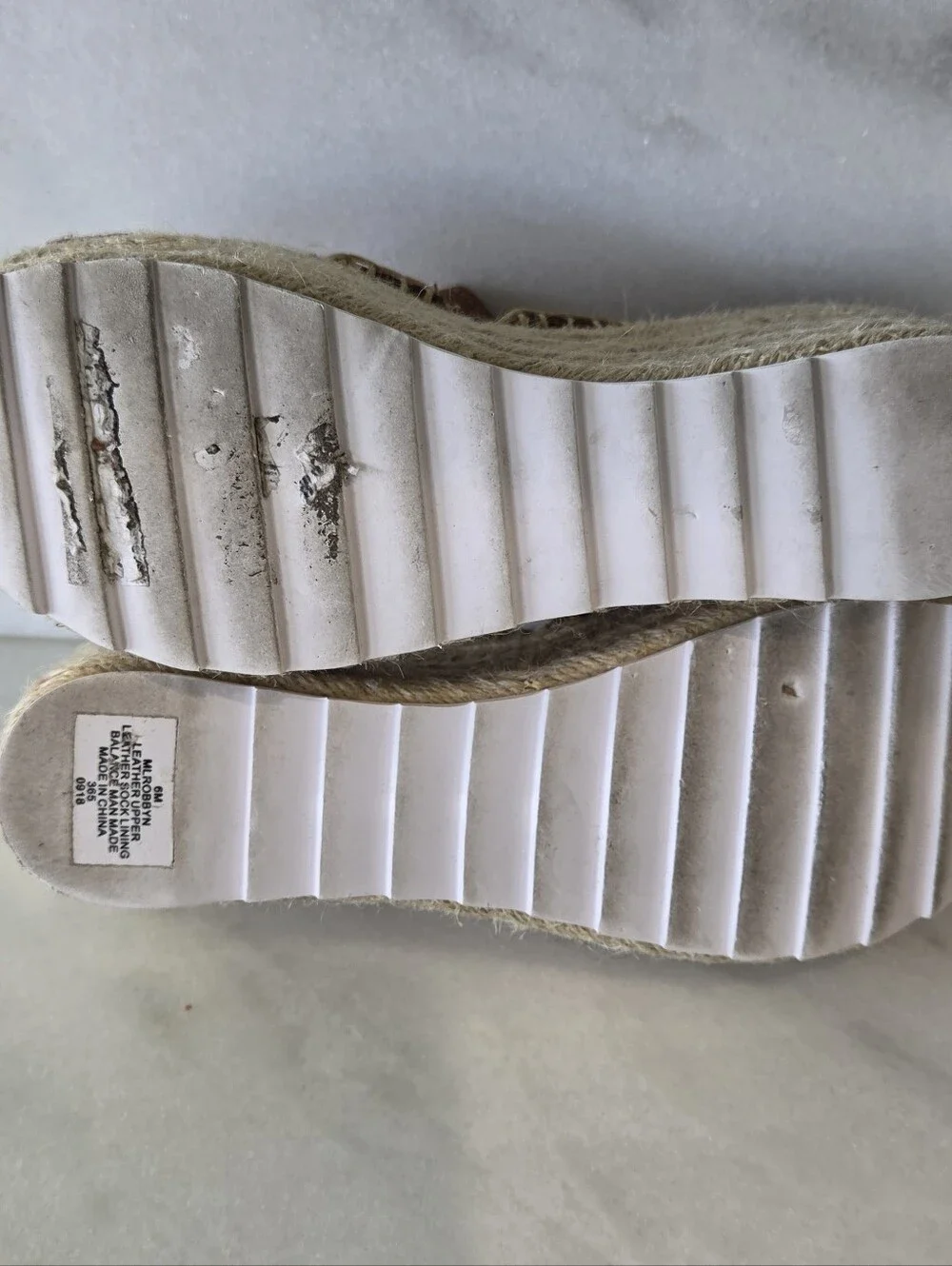 Fisher LTD Robbyn Espadrille Wedge Sandals